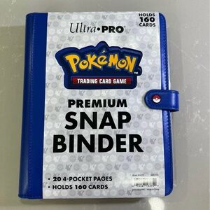 Ultra PRO Blue Pokemon Trading Card Binder